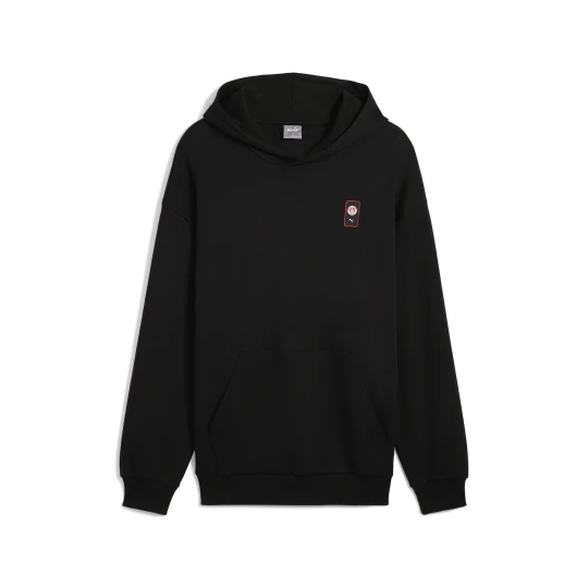 Zdjęcie produktu PUMA Męska bluza z kapturem i grafiką retro FC St. Pauli, Akcesoria, Czarny