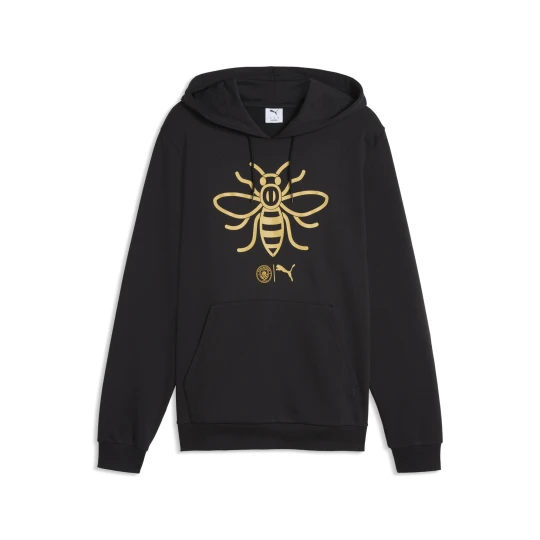 Zdjęcie produktu PUMA Męska bluza z kapturem Manchester City ftblCulture, Akcesoria, Czarny