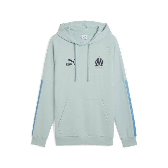 Zdjęcie produktu PUMA Męska bluza z kapturem Olympique Marsylia KING, Akcesoria, Zielony