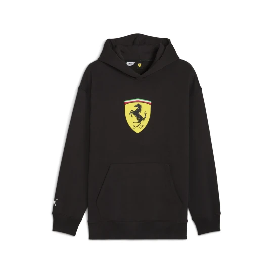 Zdjęcie produktu PUMA Męska bluza z kapturem Scuderia Ferrari Sportswear Shield, Akcesoria, Czarny