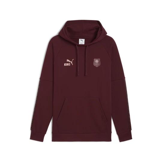 Zdjęcie produktu PUMA Męska bluza z kapturem Stade Rennais FC KING, Akcesoria, Fioletowy