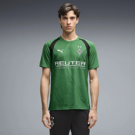 Zdjęcie produktu PUMA Męska dopasowana koszulka treningowa Borussia Mönchengladbach, Akcesoria, Zielony