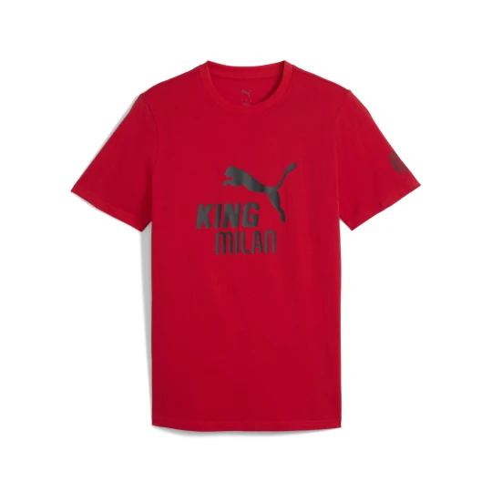 Zdjęcie produktu PUMA Męska koszulka AC Milan KING z logo, Akcesoria, Czerwony