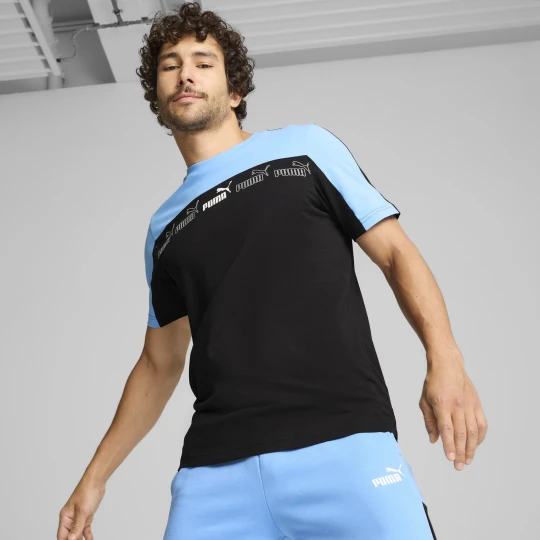 Zdjęcie produktu PUMA Męska koszulka Around the Block, Odzież, Niebieski