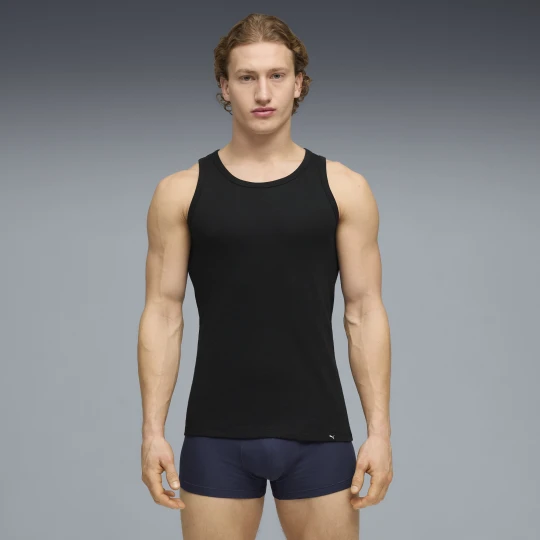 Zdjęcie produktu PUMA MÄ™ska koszulka bez rÄ™kawÃ³w (2 szt.), OdzieÅ¼, Czarny