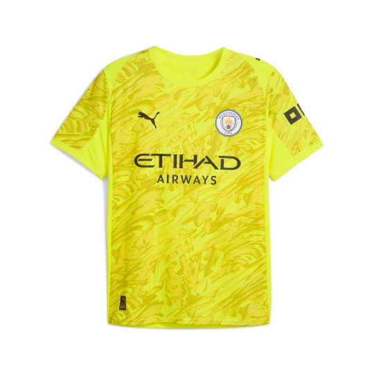 Zdjęcie produktu PUMA Męska koszulka bramkarska Manchester City 25 / 26, Akcesoria, Żółty