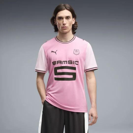 Zdjęcie produktu PUMA Męska koszulka dodatkowa Stade Rennais F.C., Odzież, Różowy