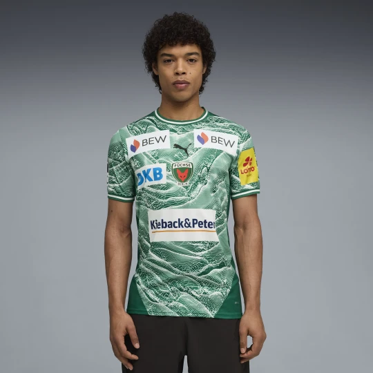 Zdjęcie produktu PUMA Męska koszulka domowa Füchse Berlin 25 / 26, Akcesoria, Zielony