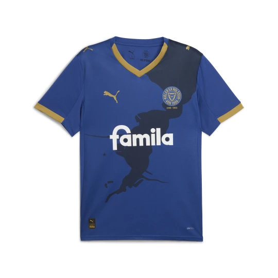 Zdjęcie produktu PUMA Męska koszulka domowa Holstein Kiel 25/26, Akcesoria, Niebieski