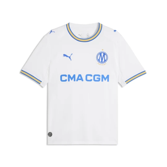 Zdjęcie produktu PUMA Męska koszulka domowa Olympique Marsylia 26 / 27, Akcesoria, Biały