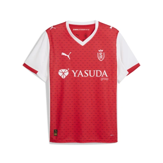Zdjęcie produktu PUMA Męska koszulka domowa Stade de Reims 25 / 26, Akcesoria, Czerwony