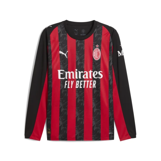 Zdjęcie produktu PUMA Męska koszulka domowa z długim rękawem AC Milan 25 / 26, Akcesoria, Czerwony