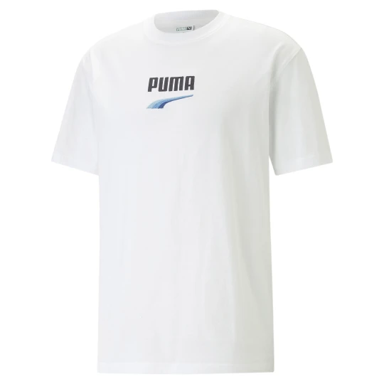 Zdjęcie produktu PUMA Męska koszulka DOWNTOWN Logo, Odzież, Biały