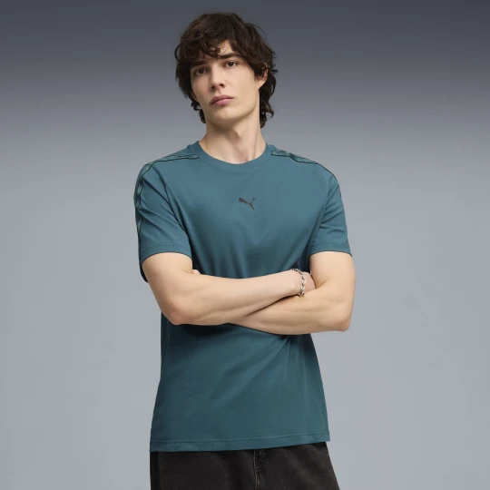 Zdjęcie produktu PUMA Męska koszulka Essentials Tape, Odzież, Zielony