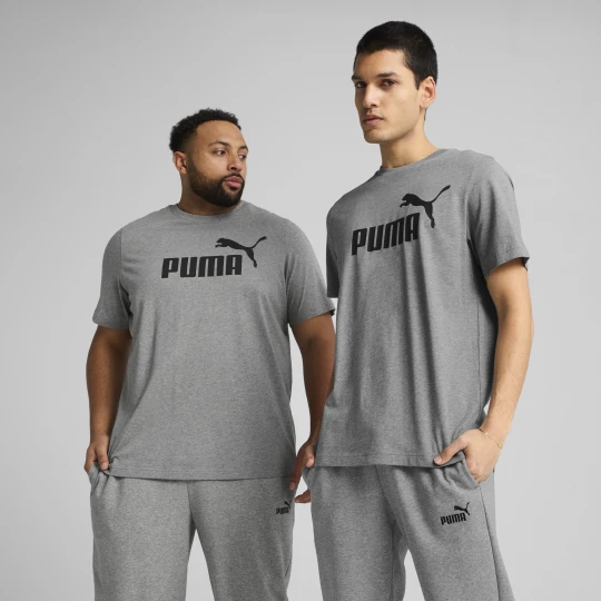 Zdjęcie produktu PUMA Męska koszulka Essentials z logo No. 1, Odzież, Szary