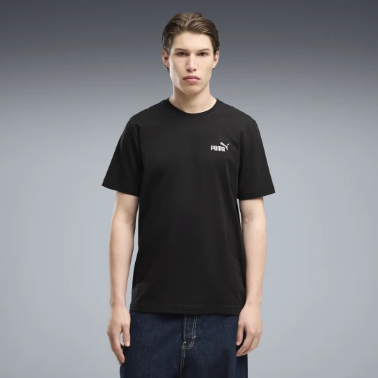Zdjęcie produktu PUMA Męska koszulka Essentials z małym logo No. 1, Odzież, Czarny