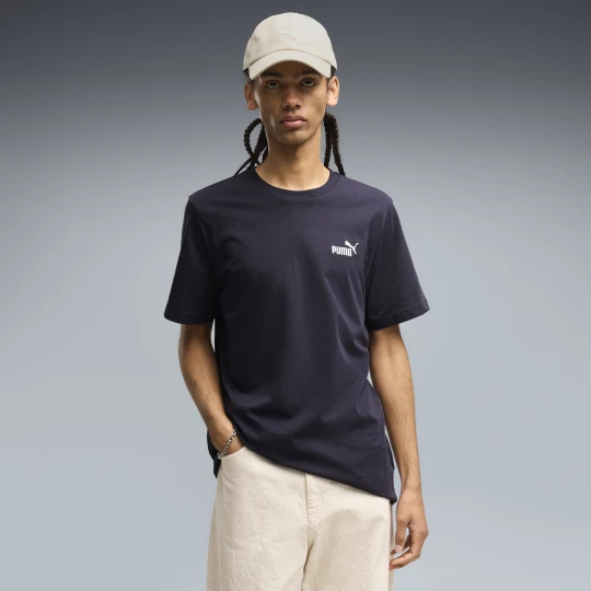 Zdjęcie produktu PUMA Męska koszulka Essentials z małym logo No. 1, Odzież, Niebieski