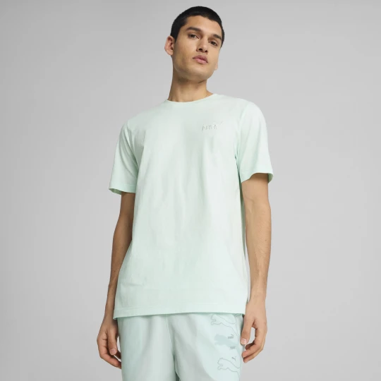 Zdjęcie produktu PUMA Męska koszulka Essentials z małym logo No. 1, Odzież, Niebieski