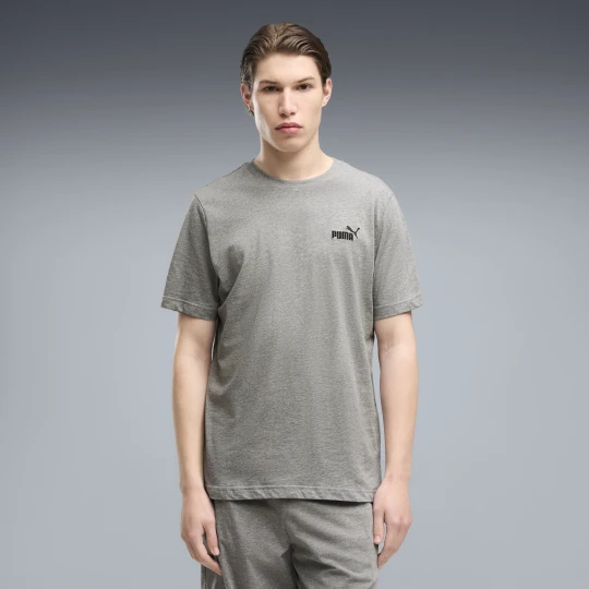Zdjęcie produktu PUMA MÄ™ska koszulka Essentials z maÅ‚ym logo No. 1, OdzieÅ¼, Szary