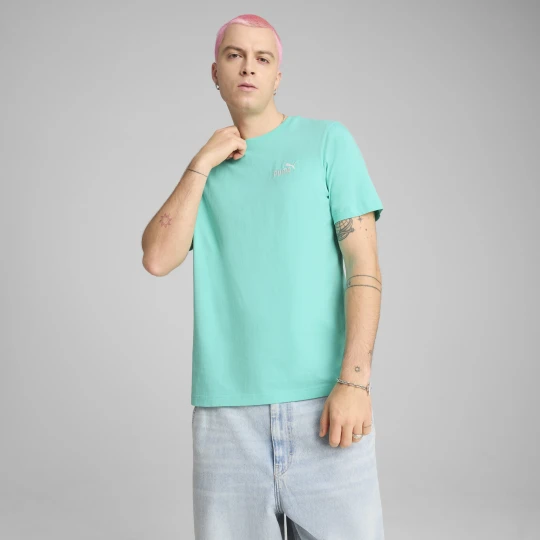 Zdjęcie produktu PUMA MÄ™ska koszulka Essentials z maÅ‚ym logo No. 1, OdzieÅ¼, Zielony