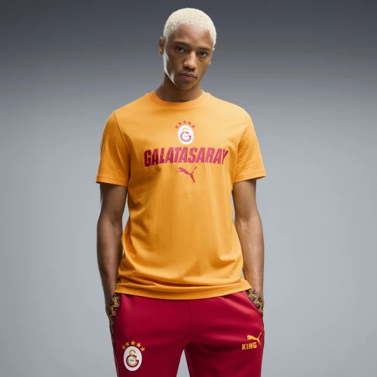 Zdjęcie produktu PUMA Męska koszulka Galatasaray .K. ftblCulture, Akcesoria, Pomarańczowy