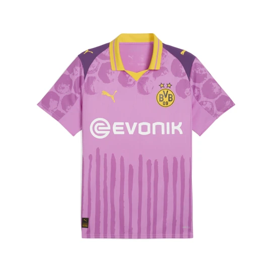 Zdjęcie produktu PUMA Męska koszulka KIDSUPER × BORUSSIA DORTMUND, Akcesoria, Różowy