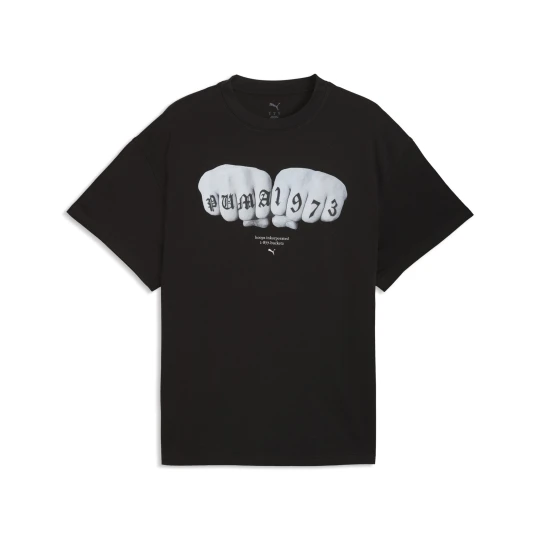 Zdjęcie produktu PUMA MÄ™ska koszulka koszykarska Swish N' Ink I o kroju oversize, Akcesoria, Czarny