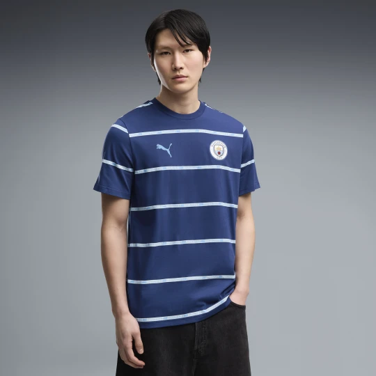 Zdjęcie produktu PUMA Męska koszulka Manchester City ftblCulture Printed, Odzież, Niebieski