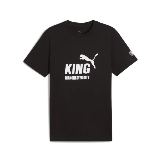 Zdjęcie produktu PUMA MÄ™ska koszulka Manchester City KING z logo, Akcesoria, Czarny