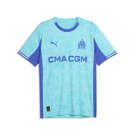 Zdjęcie produktu PUMA MÄ™ska koszulka Olympique de Marseille Special Edition, Akcesoria, Niebieski