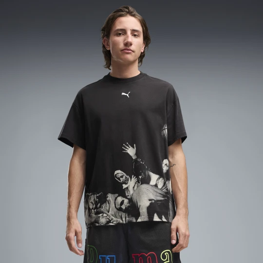 Zdjęcie produktu PUMA MÄ™ska koszulka oversize Memory Lane, OdzieÅ¼, Czarny