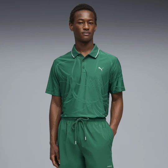 Zdjęcie produktu PUMA Męska koszulka polo 30904, Odzież, Zielony