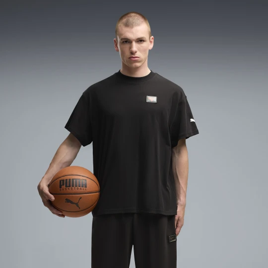 Zdjęcie produktu PUMA Męska koszulka Rare Supply o kroju oversize, Akcesoria, Czarny