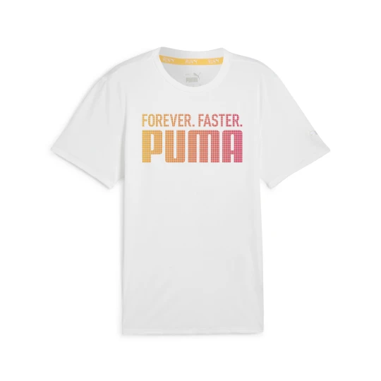 Zdjęcie produktu PUMA Męska koszulka RUN FAV „Forever. Faster”, Odzież, Biały