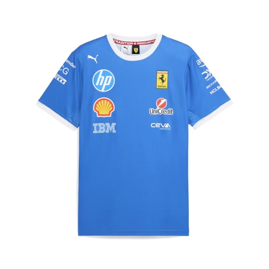 Zdjęcie produktu PUMA Męska koszulka Scuderia Ferrari HP Team Monza, Akcesoria, Niebieski