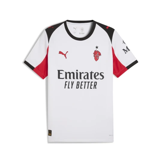 Zdjęcie produktu PUMA MÄ™ska koszulka wyjazdowa AC Milan 25 / 26, Akcesoria, BiaÅ‚y