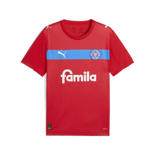 Zdjęcie produktu PUMA MÄ™ska koszulka wyjazdowa Holstein Kiel 25 / 26, Akcesoria, Czerwony