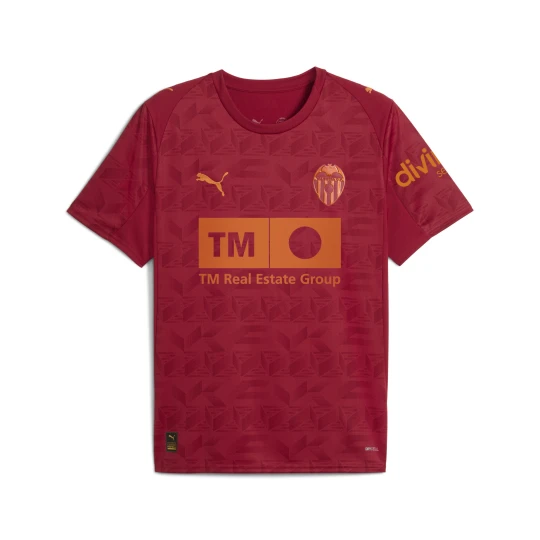 Zdjęcie produktu PUMA Męska koszulka wyjazdowa Valencia CF 25/26, Akcesoria, Czerwony