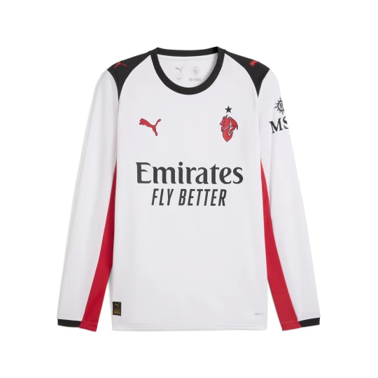 Zdjęcie produktu PUMA Męska koszulka wyjazdowa z długim rękawem AC Milan 25 / 26, Akcesoria, Biały
