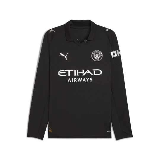 Zdjęcie produktu PUMA Męska koszulka wyjazdowa z długim rękawem Manchester City 25 / 26, Akcesoria, Czarny