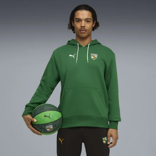 Zdjęcie produktu PUMA Męska koszykarska bluza z kapturem BC Zalgiris Kaunas Fanwear, Akcesoria, Zielony