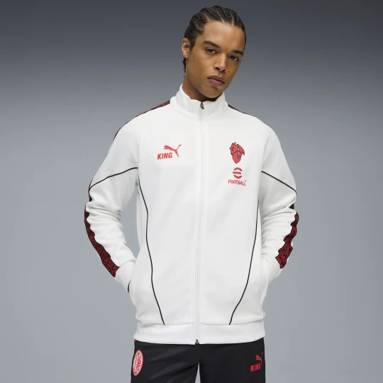 Zdjęcie produktu PUMA Męska kurtka AC Milan KING Anthem, Odzież, Biały