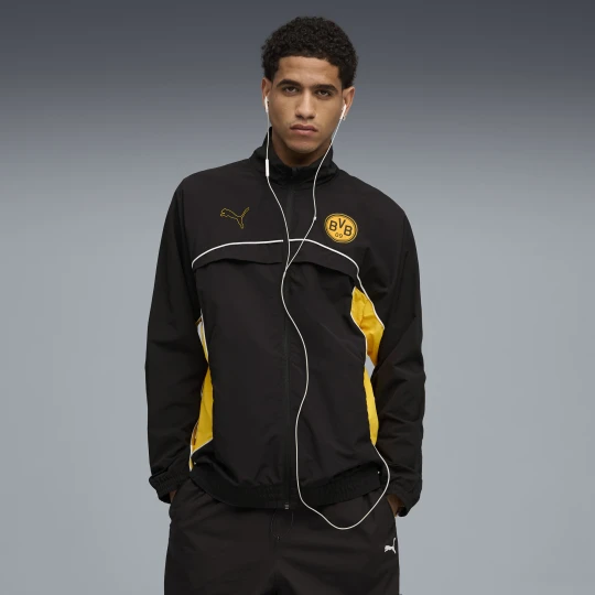 Zdjęcie produktu PUMA Męska kurtka Borussia Dortmund FtblStatement Cellerator, Odzież, Czarny