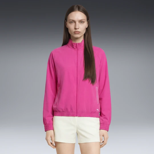 Zdjęcie produktu PUMA Męska kurtka golfowa wiatrówka, Odzież, Różowy