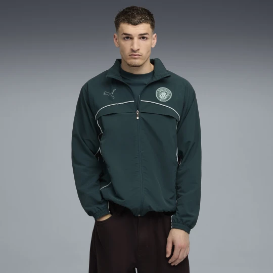 Zdjęcie produktu PUMA MÄ™ska kurtka Manchester City FtblStatement Cellerator, OdzieÅ¼, Zielony