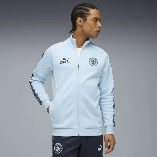 Zdjęcie produktu PUMA Męska kurtka Manchester City KING Anthem, Odzież, Niebieski