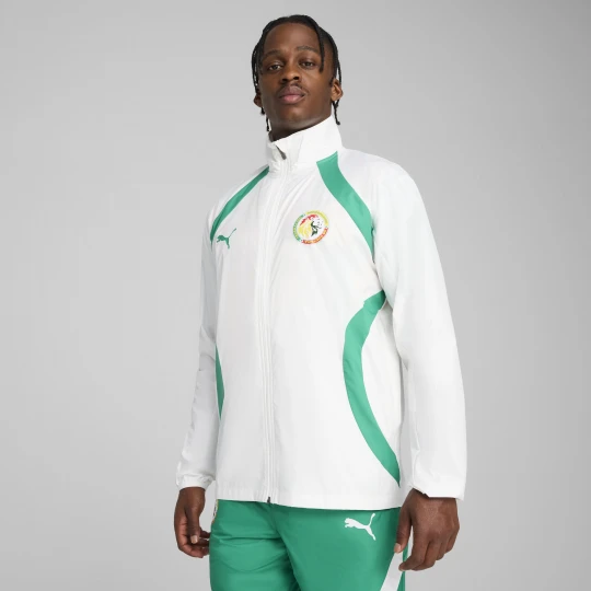 Zdjęcie produktu PUMA Męska kurtka przedmeczowa Senegal 2025, Odzież, Biały