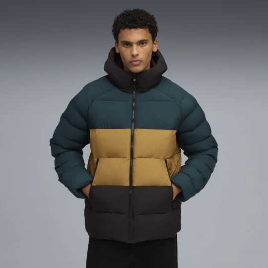 Zdjęcie produktu PUMA Męska kurtka z kapturem Mono, Odzież, Zielony
