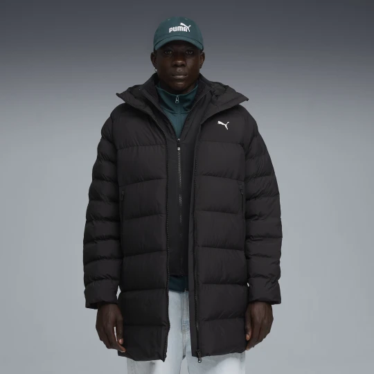 Zdjęcie produktu PUMA Męska parka z kapturem Mono, Odzież, Czarny