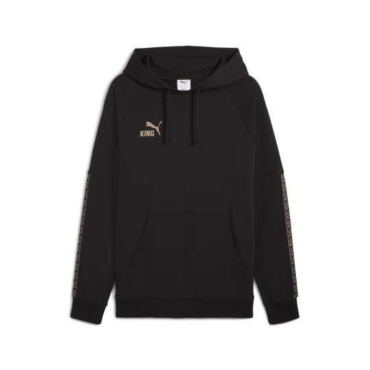 Zdjęcie produktu PUMA Męska piłkarska bluza z kapturem KING, Akcesoria, Czarny